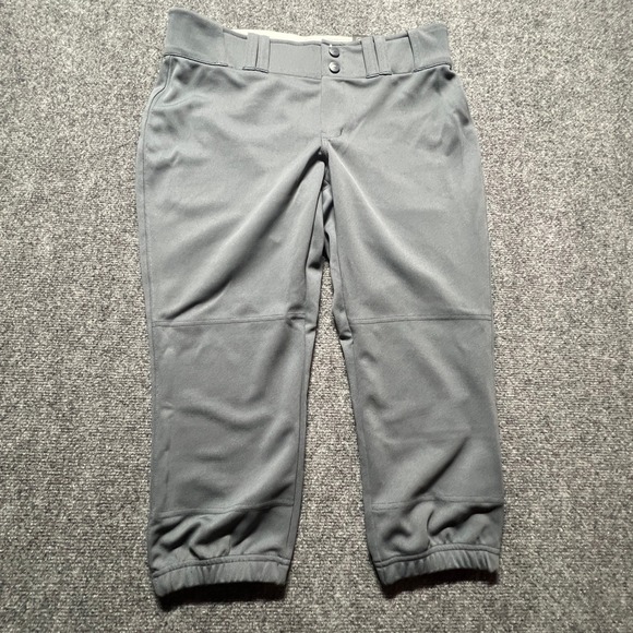 Champro Pants - Champro Women L Graphite Grey Fastpitch Softball Pants BP11 NWT